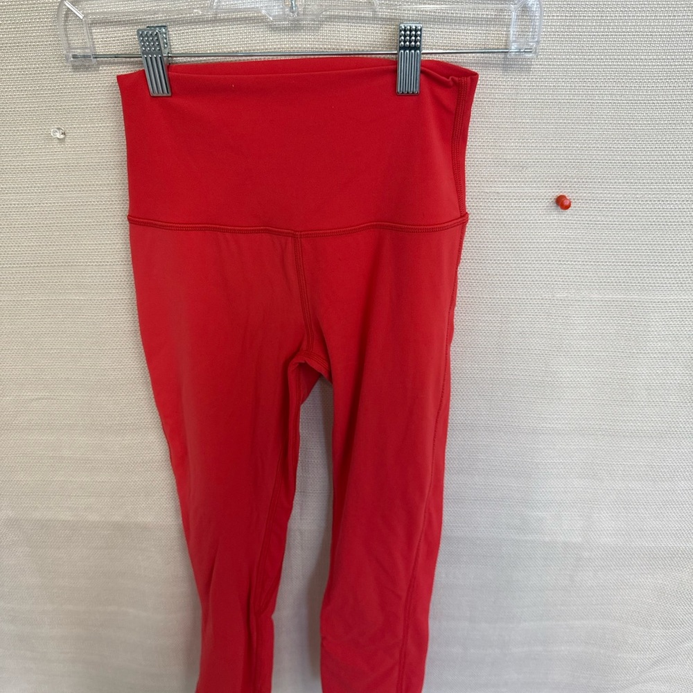 lululemon athletica Red Leggings